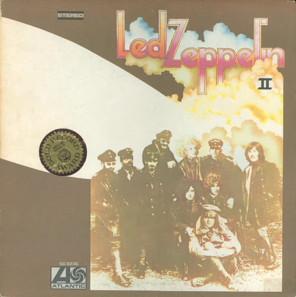 Led Zeppelin – Led Zeppelin Ii vinyl cover art