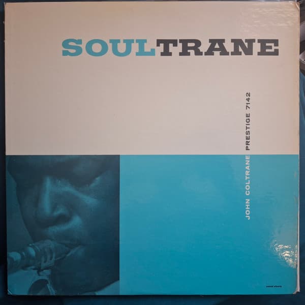 Red Garland John Coltrane – Soultrane vinyl cover art