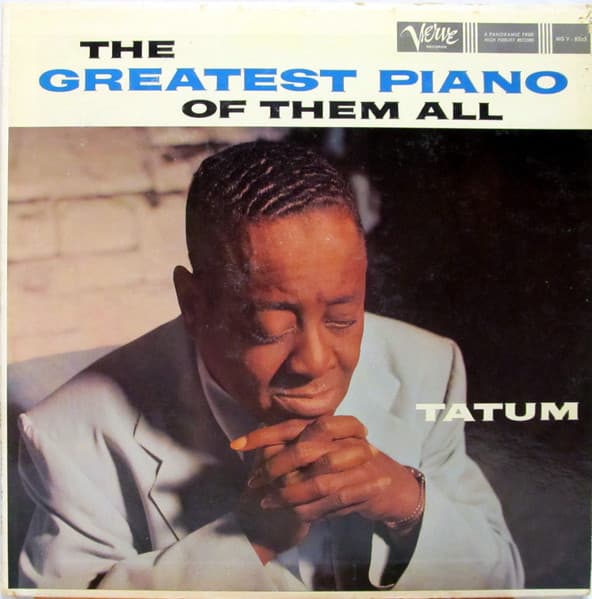 Art Tatum – The Greatest Piano Of Them All vinyl cover art
