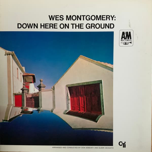Wes Montgomery – Down Here On The Ground vinyl cover art