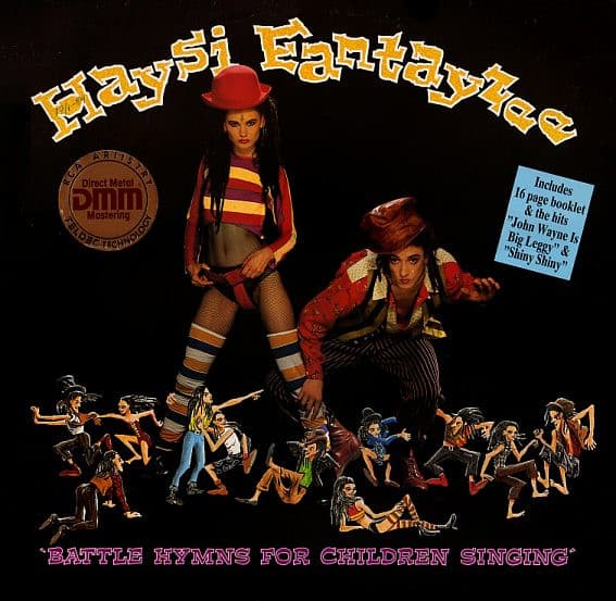 Haysi Fantayzee – Battle Hymns For Children Singing vinyl cover art