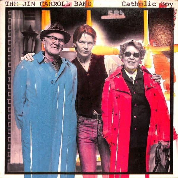 The Jim Carroll Band – Catholic Boy vinyl cover art