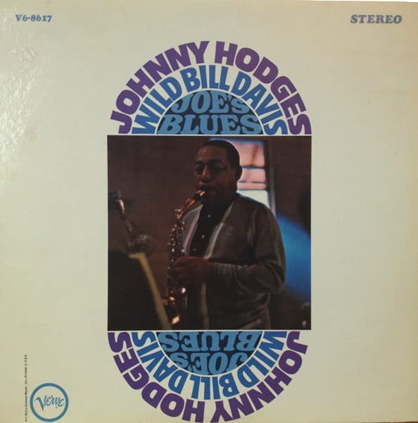 Wild Bill Davis Johnny Hodges – Joe'S Blues vinyl cover art