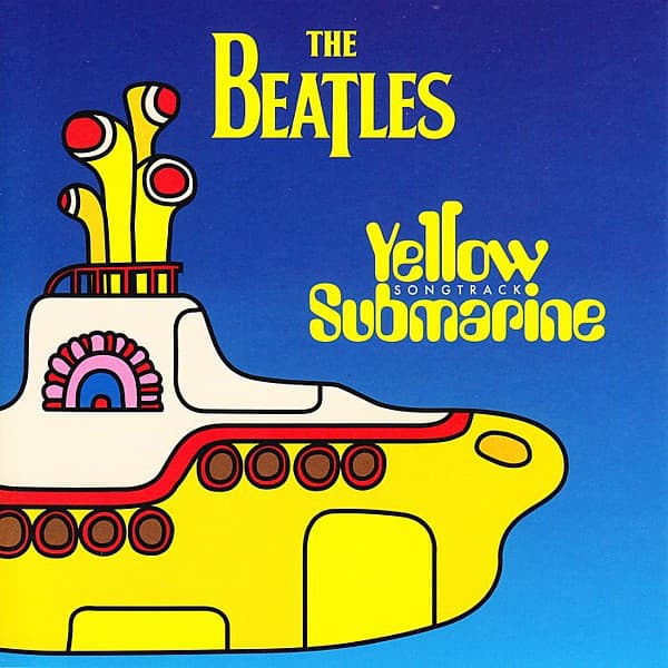 The Beatles – Yellow Submarine Songtrack vinyl cover art