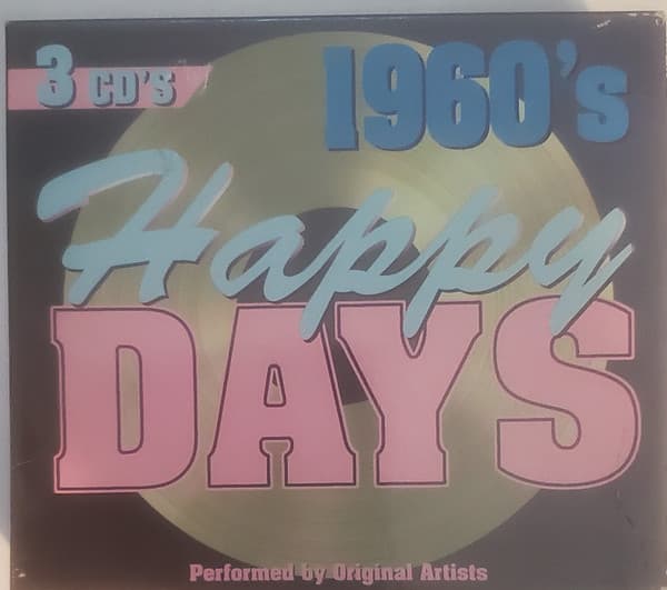 Various – 1960'S Happy Days vinyl cover art