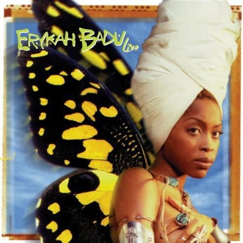 Erykah Badu – Baduizm Live vinyl cover art