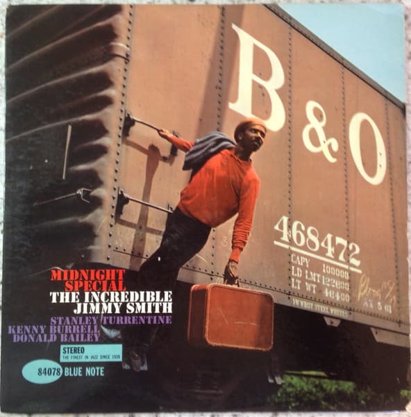 Jimmy Smith – Midnight Special vinyl cover art
