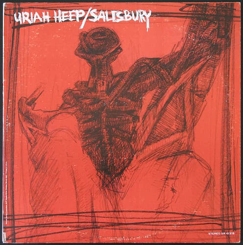 Uriah Heep – Salisbury vinyl cover art