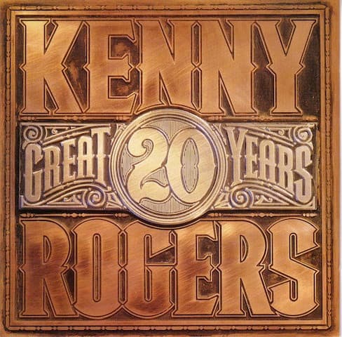 Kenny Rogers – 20 Great Years vinyl cover art