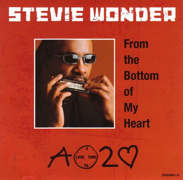 Stevie Wonder – From The Bottom Of My Heart vinyl cover art
