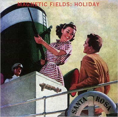 The Magnetic Fields – Holiday vinyl cover art