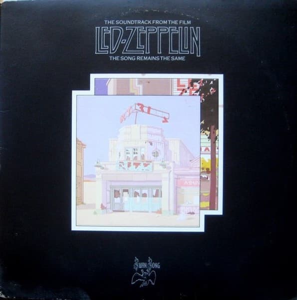 Led Zeppelin – The Soundtrack From The Film The Song Remains The Same vinyl cover art