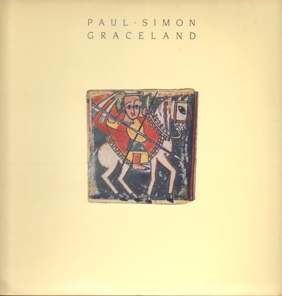 Paul Simon – Graceland vinyl cover art