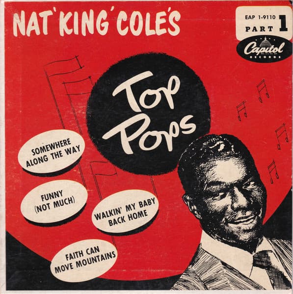 Nat King Cole – Nat 'King' Cole'S Top Pops (Part 1) vinyl cover art