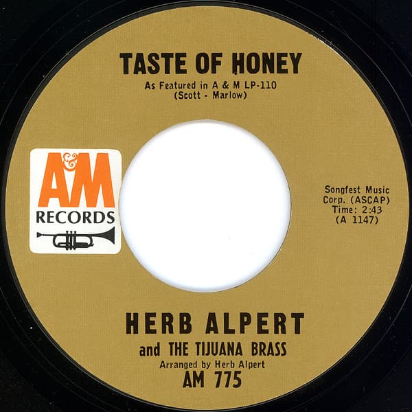Herb Alpert & The Tijuana Brass – 3rd Man Theme vinyl cover art