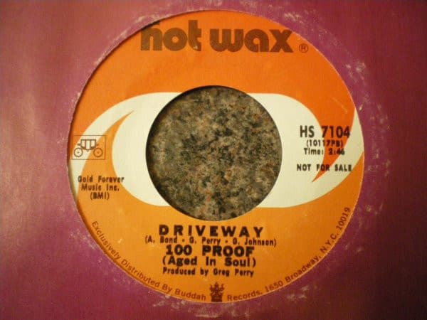 100 Proof Aged In Soul – Driveway vinyl cover art