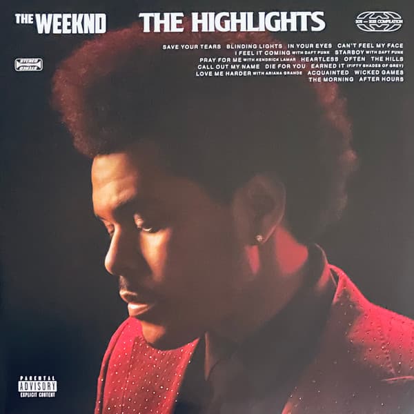 The Weeknd – The Highlights vinyl cover art