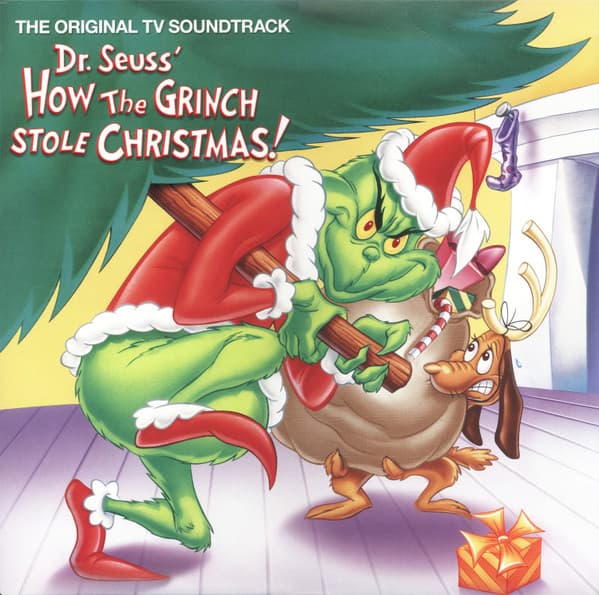 Dr. Seuss – How The Grinch Stole Christmas vinyl cover art