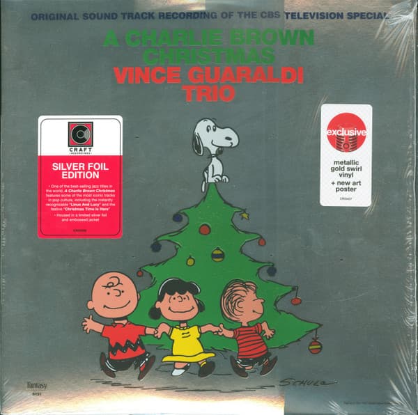 Vince Guaraldi Trio – A Charlie Brown Christmas vinyl cover art