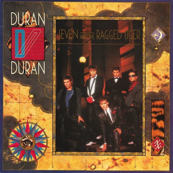 Duran Duran – Seven And The Ragged Tiger vinyl cover art