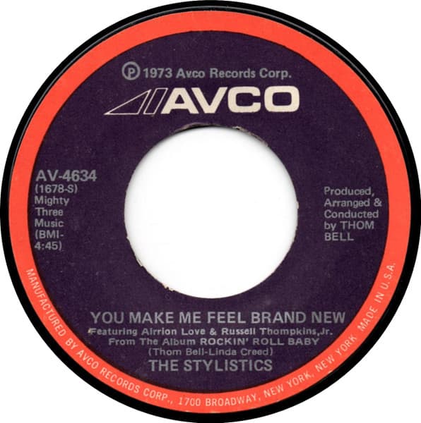 The Stylistics – Only For The Children vinyl cover art