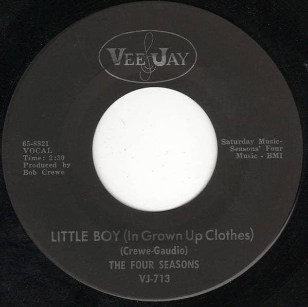 The Four Seasons – Little Boy (In Grown Up Clothes) vinyl cover art