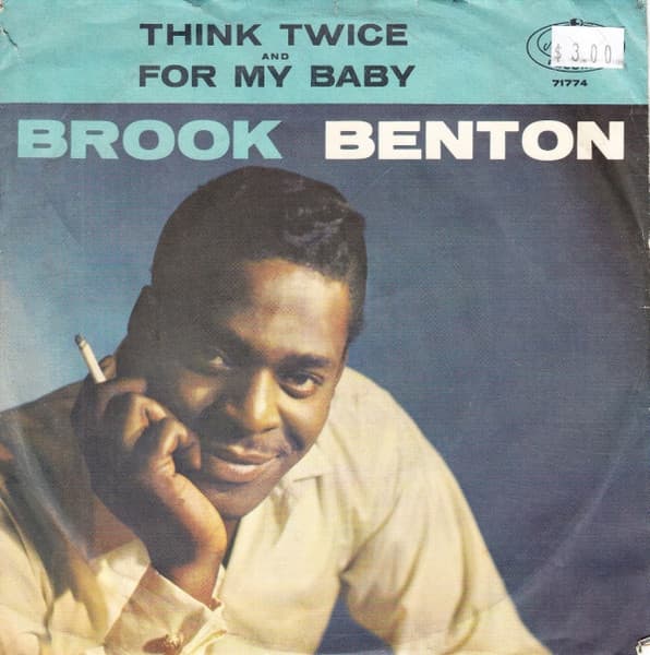 Brook Benton – For My Baby vinyl cover art