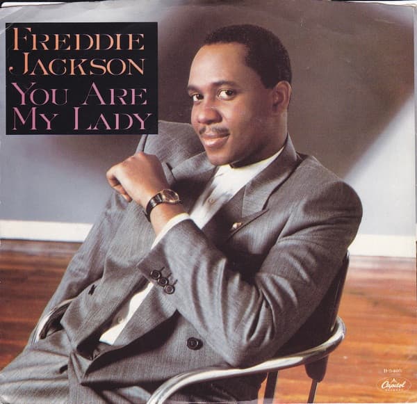 Freddie Jackson – You Are My Lady vinyl cover art