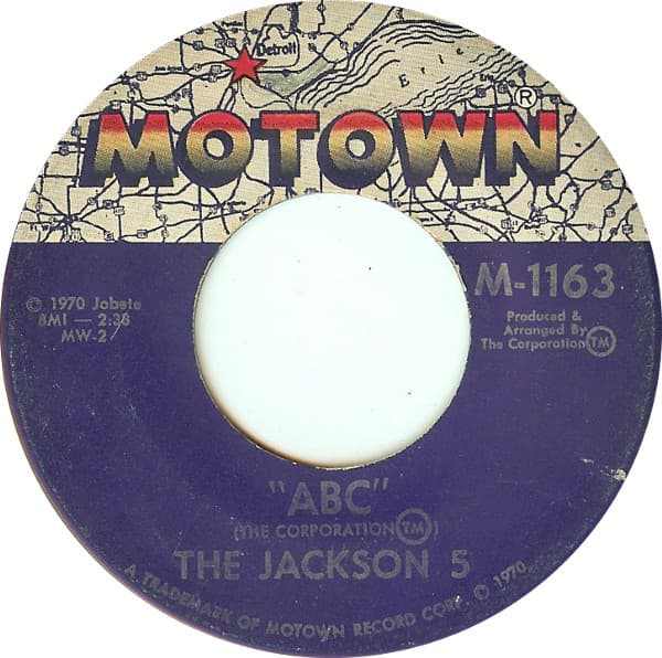 The Jackson 5 – Abc vinyl cover art