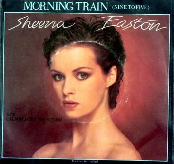 Sheena Easton – Synth-Pop - Morning Train (Nine To Five) vinyl cover art