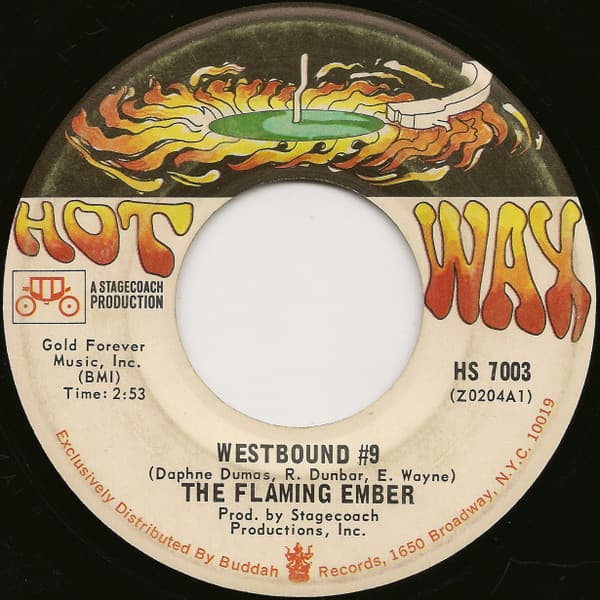 Flaming Ember – Westbound #9 vinyl cover art