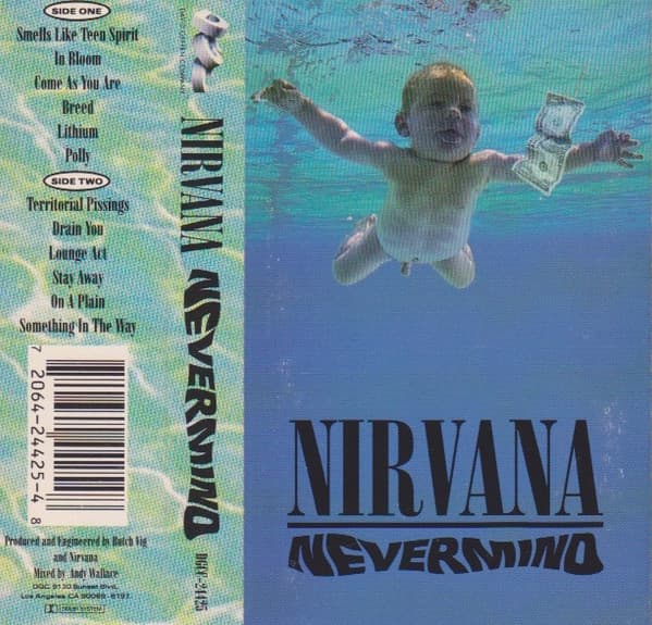 Nirvana – Nevermind vinyl cover art