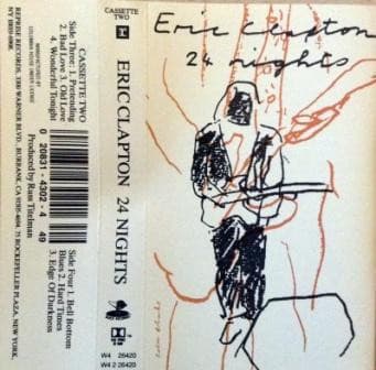 Eric Clapton – 24 Nights vinyl cover art