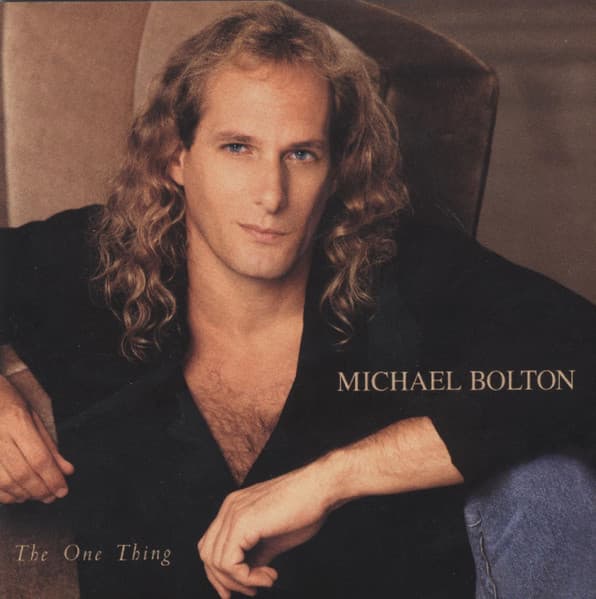 Michael Bolton – The One Thing vinyl cover art