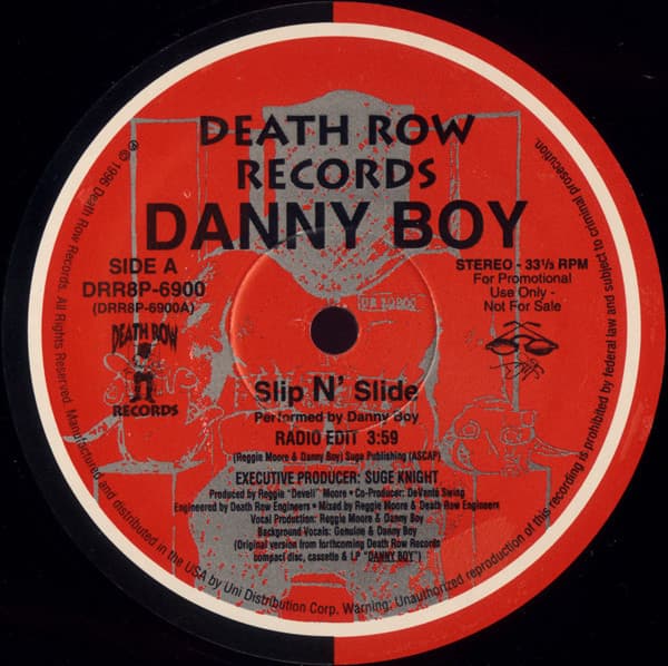 Danny Boy – Slip N' Slide vinyl cover art