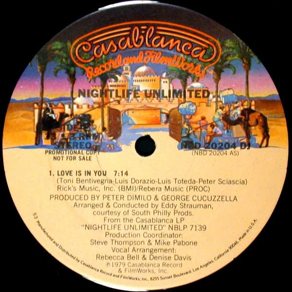 Nightlife Unlimited – Dance Freak And Boogie vinyl cover art