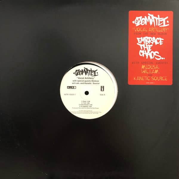 Ozomatli – Vocal Artillery vinyl cover art
