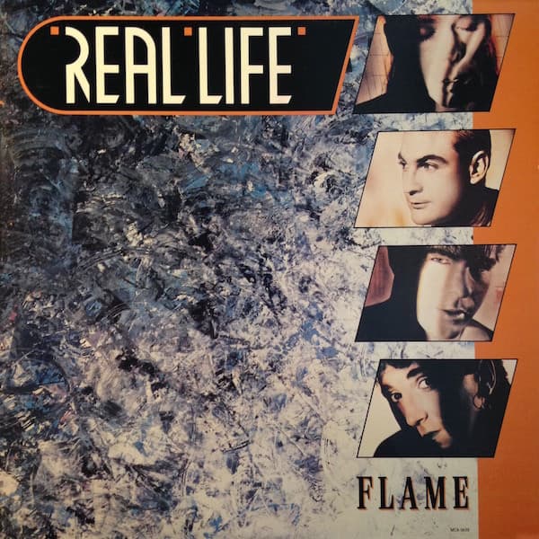 Real Life – New Wave - Flame vinyl cover art