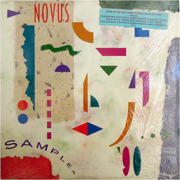 Various – Novus Sampler '90 vinyl cover art