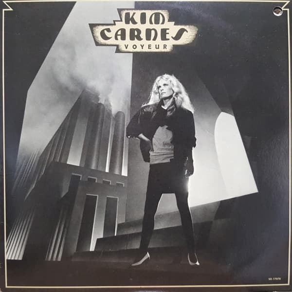 Kim Carnes – Voyeur vinyl cover art
