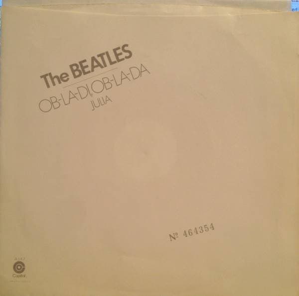 The Beatles – Julia vinyl cover art