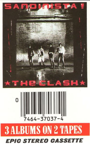 The Clash – Sandinista! vinyl cover art