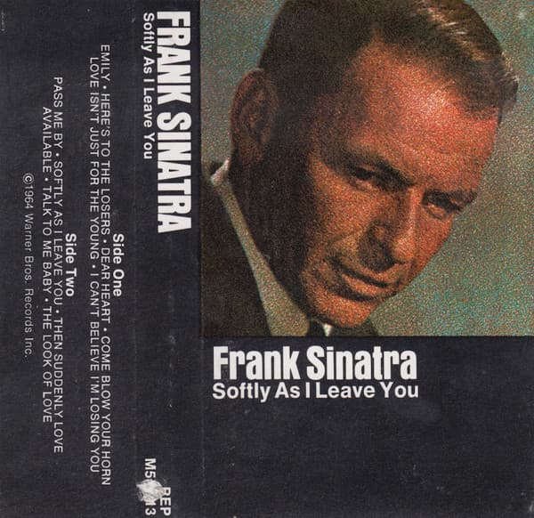 Frank Sinatra – Softly, As I Leave You vinyl cover art