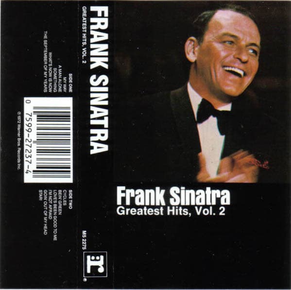 Frank Sinatra – Greatest Hits, Vol. 2 vinyl cover art