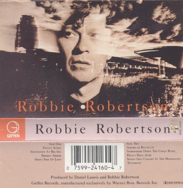 Robbie Robertson – Robbie Robertson vinyl cover art