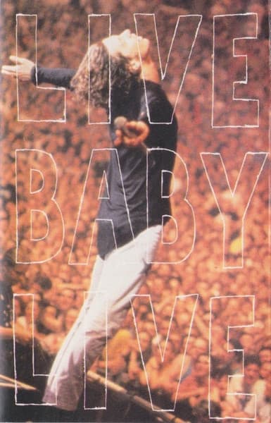 Inxs – Live Baby Live vinyl cover art