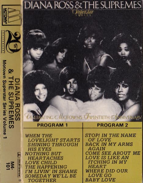 The Supremes – Diana Ross & The Supremes vinyl cover art