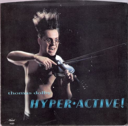 Thomas Dolby – Hyper▪Active! vinyl cover art