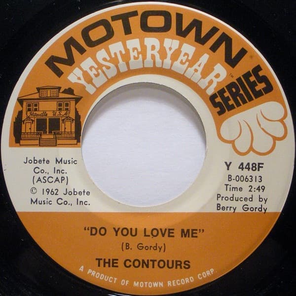 The Contours – Shake, Sherrie vinyl cover art