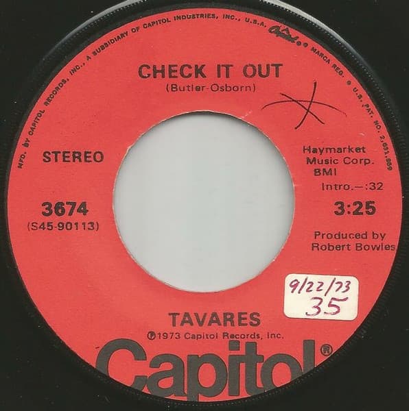 Tavares – The Judgement Day vinyl cover art